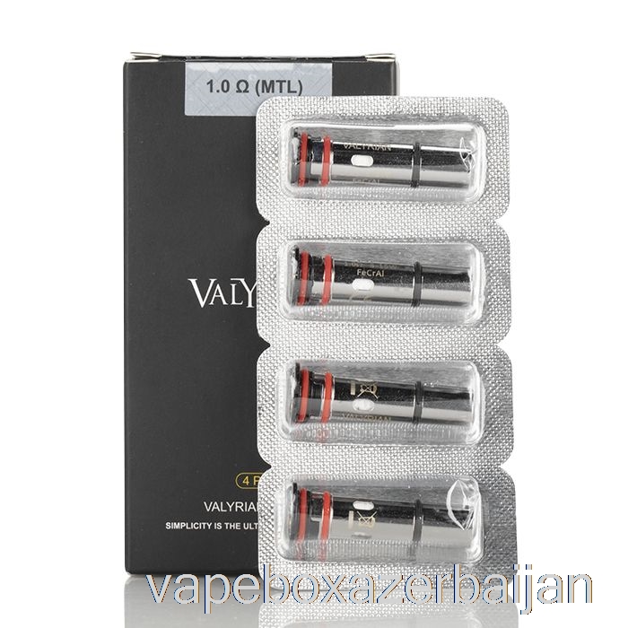 E-Juice Vape Uwell Valyrian Replacement Pod Coils 1.0ohm Valyrian Pod Coils